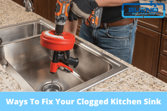 Ways To Fix Your Clogged Kitchen Sink